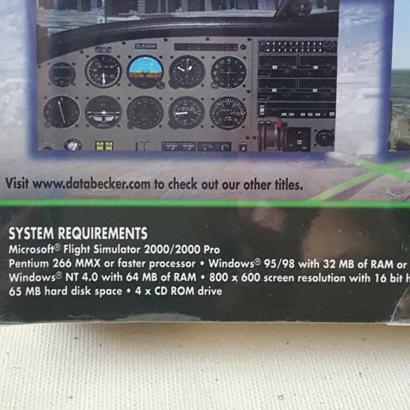 Data Becker Private Wings Add On For Microsoft Flight Simulator 2000 New Sealed gallery