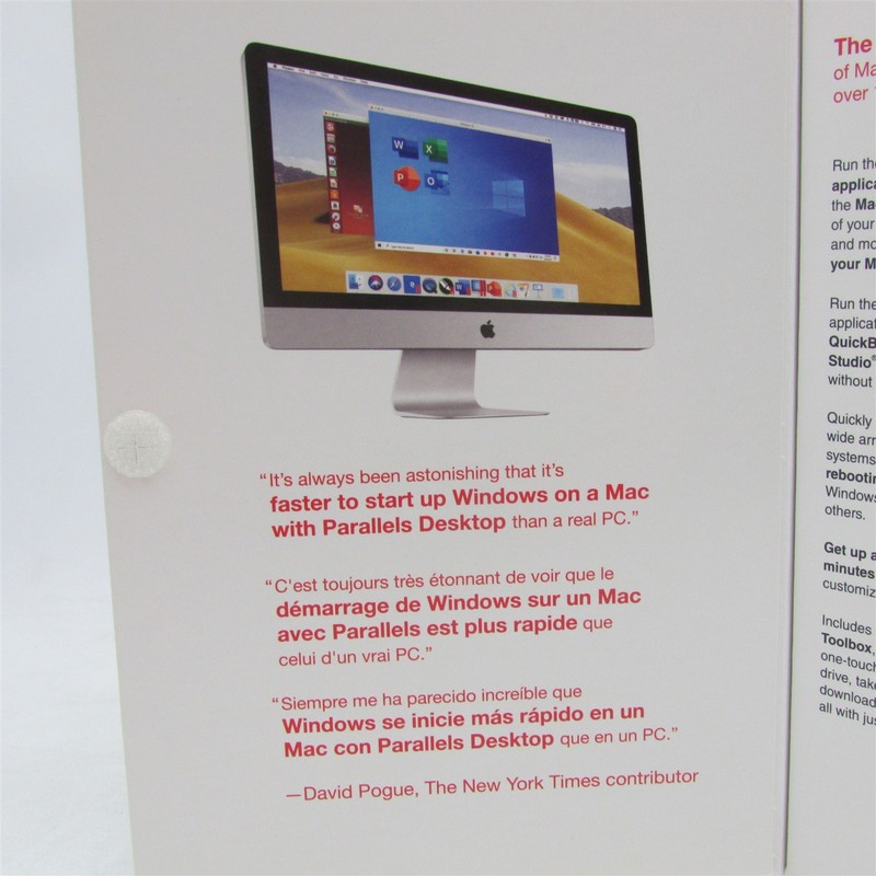 Parallels Desktop 15 Run Windows OS on MAC w/ One Year Subscription New In Box gallery