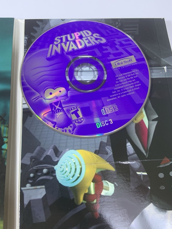 Ubi Soft Stupid Invaders Adventure PC Game 4 CD Set Windows English gallery