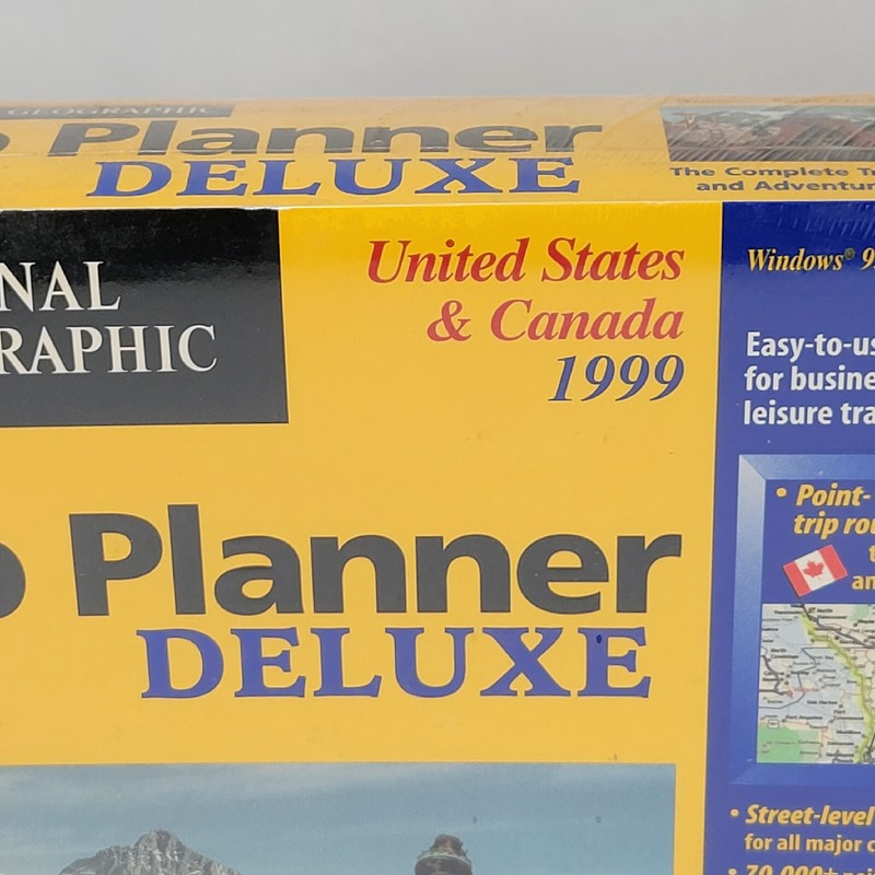 Trip Planner USA & Canada Deluxe Special Edition 1999 National Geographic gallery