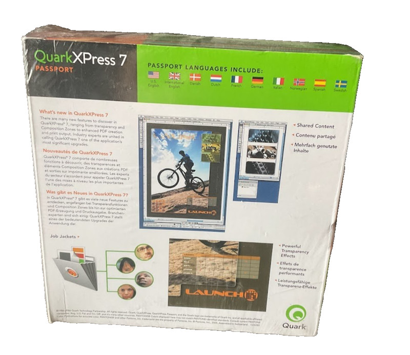 Quark Xpress 7 PASSPORT ( Windows / MAC ) Universal gallery