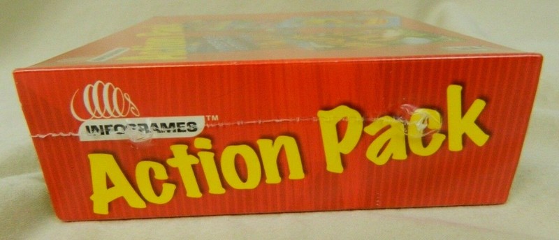 Action Pack Computer Games CD ROM Pac-Man Break Out Tetris Sealed Infogrames gallery