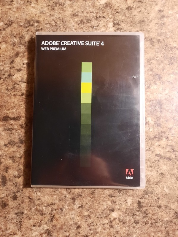 Adobe CS4 Web Premium for Mac | Complete 4-Disc Set | Excellent