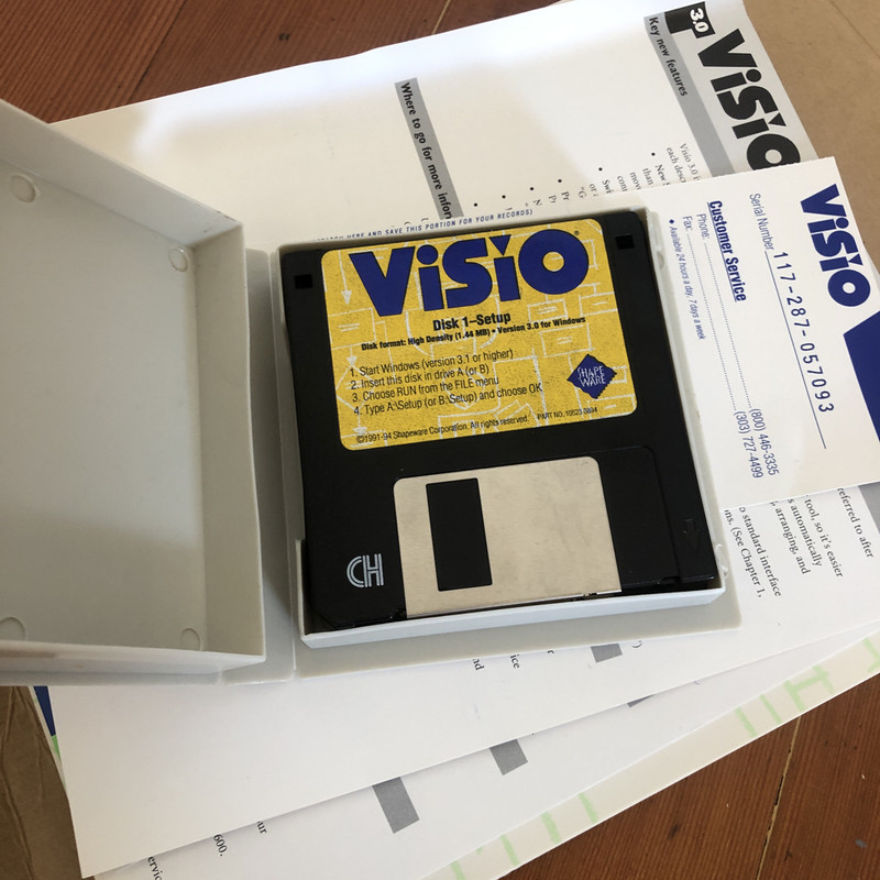 Visio for Business Graphics 3.0 Vintage Software Shapeware Corp gallery