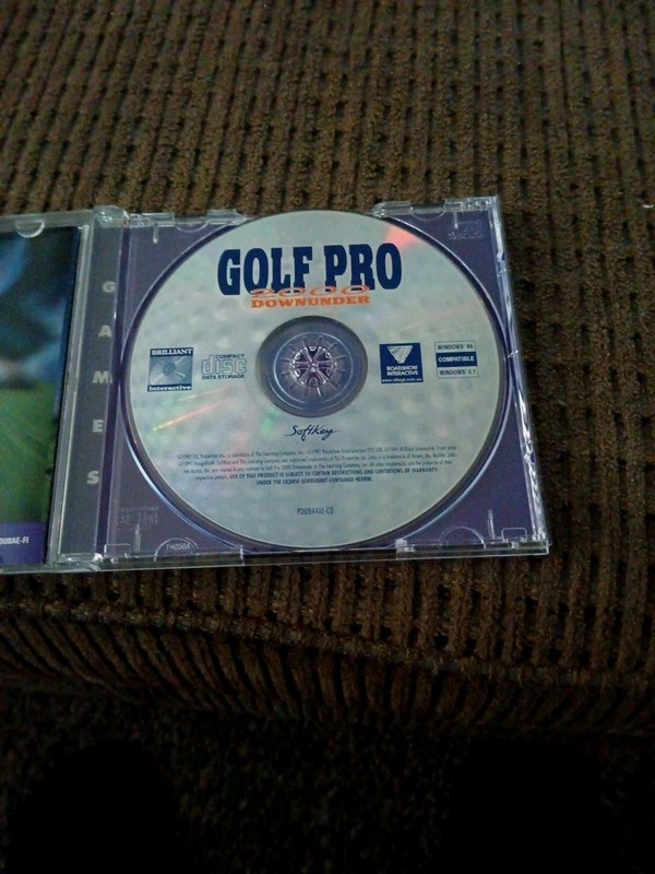GOLF PRO 2000 DOWNUNDER For PC CD-ROM WINDOWS 3.1/95 SoftKey 1997 gallery