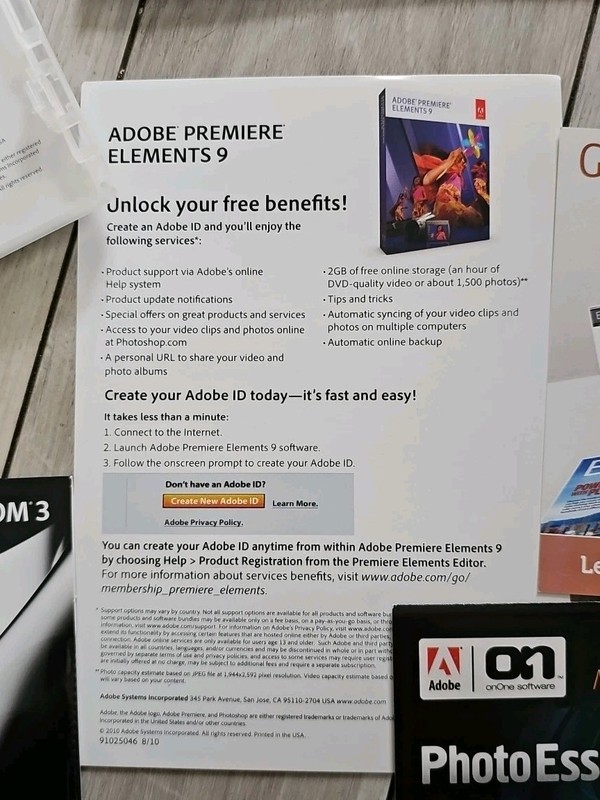 Adobe Photoshop Elements: 9 Photo editing Software (PC, 2010) P gallery