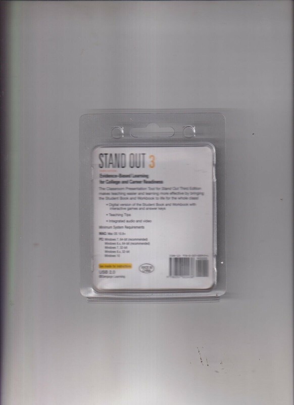 NATIONAL GEOGRAPHIC STAND OUT 3 3RD ED EVIDENCE BASED LEARNING - COLLEGE ETC.. gallery