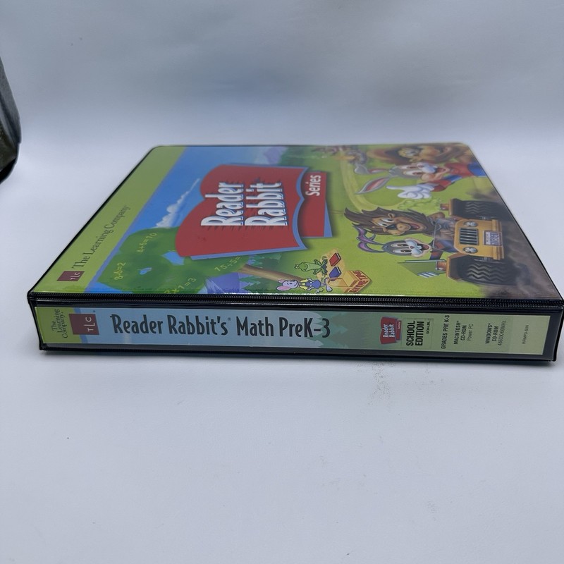 Reader Rabbit's Math Ages 4-6 & 6-9 PC Game PreK-3rd Grade School Edition gallery