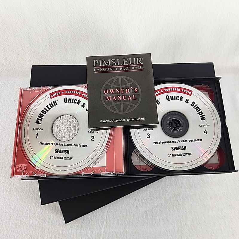 Pimsleur Approach Gold Edition Spanish I, II, III (48 audio CDs) + 4 Bonus Discs gallery