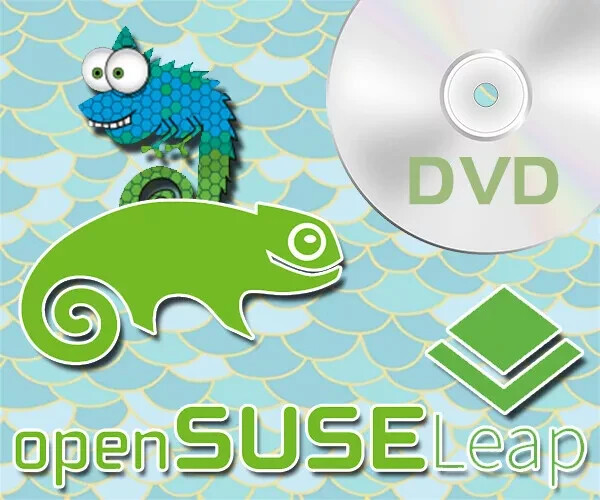 OpenSUSE Leap 15.3 LINUX LATEST FULL INSTALL 64bit DVD US SHIPPING FROM FLORIDA