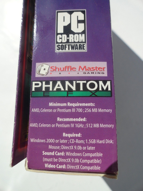 Reel Deal Casino High Roller PC CD-Rom by Phantom EFX PC CD-ROM NEW SEALED gallery