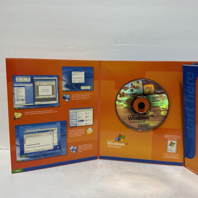 Microsoft Windows XP Professional Upgrade Version 2002 SP2 CIB w/ Product Key gallery
