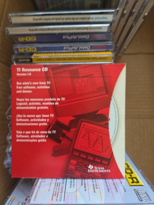 TI Resource CD By Texas Instruments Version 1 PC