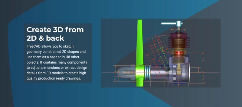 Professional CAD 2D 3D Parametric Graphic Modeling Software for Windows & Mac gallery