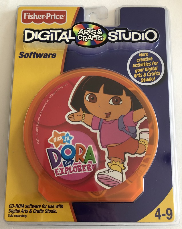 Digital Arts Crafts Studio Dora The Explorer Software