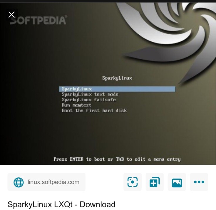 sparky Linux LXQT AMD64 USB CANADA Latest Version