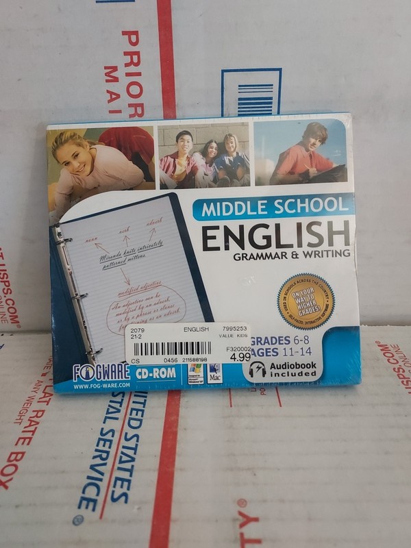 Middle School English: Grammar & Writing (Single User) for Windows/Mac – #163