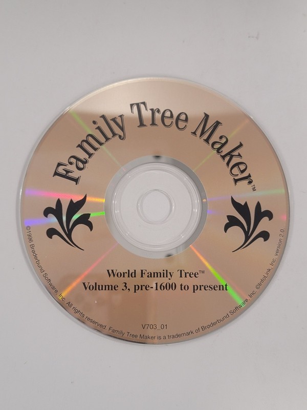 7 Loose Family Tree Maker Disc Lot - Various Years & Titles gallery