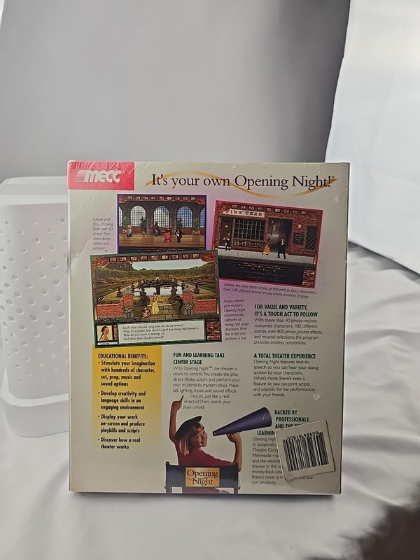 Opening Night Bonus W/ Bonus (CD) Oregon Trail By Creativity MECC New Sealed gallery