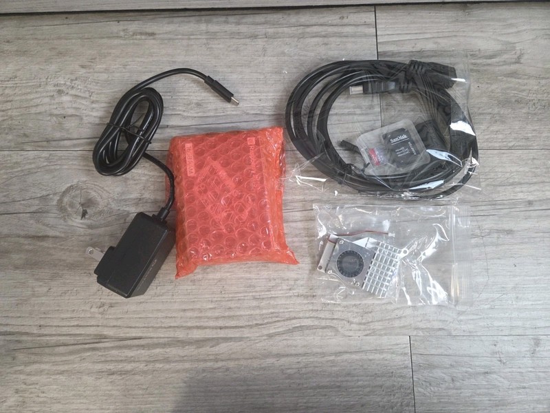 RasTech Raspberry Pi 5 16GB Kit 64GB Edition with Active Cooler,GaN 27W 5.1V5... gallery