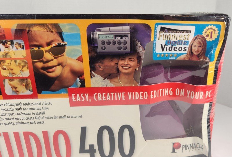 PINNACLE SYSTEMS STUDIO 400 VIDEO EDITING DEVICE NEW SEALED BOX gallery
