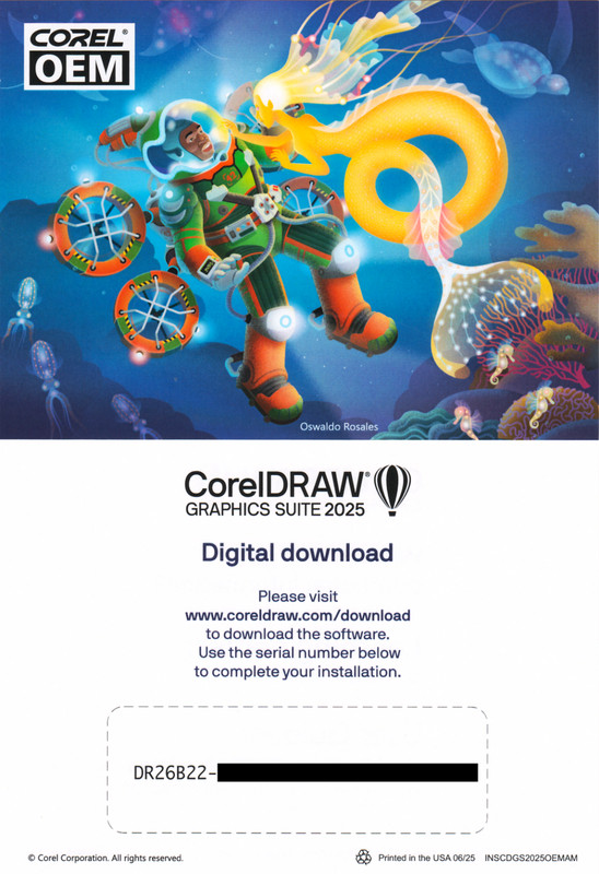 Corel Painter 2022 with CorelDRAW Graphics Suite 2025 Bundle. WIN / MAC gallery