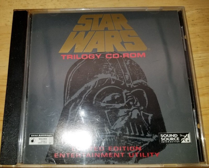 Star Wars Trilogy CD-ROM Limited Edition Entertainment Utility