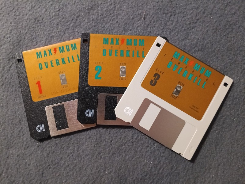 Comanche Maximum Overkill Vintage PC Game 3.5″ Floppy Disk Set Nova Logic DOS