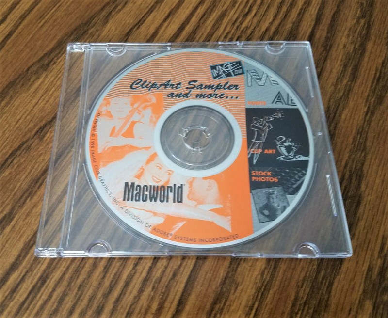 MAC WORLD CD ~Image Club CLIP ART SAMPLER & MORE, Stock Photos, Fonts, Clip Art!