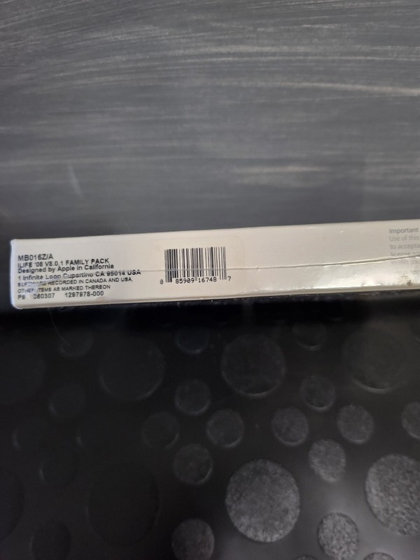 Apple iLife '08 RETAIL MB015Z/A MAC Software iPhoto iMovie DVD Sealed gallery