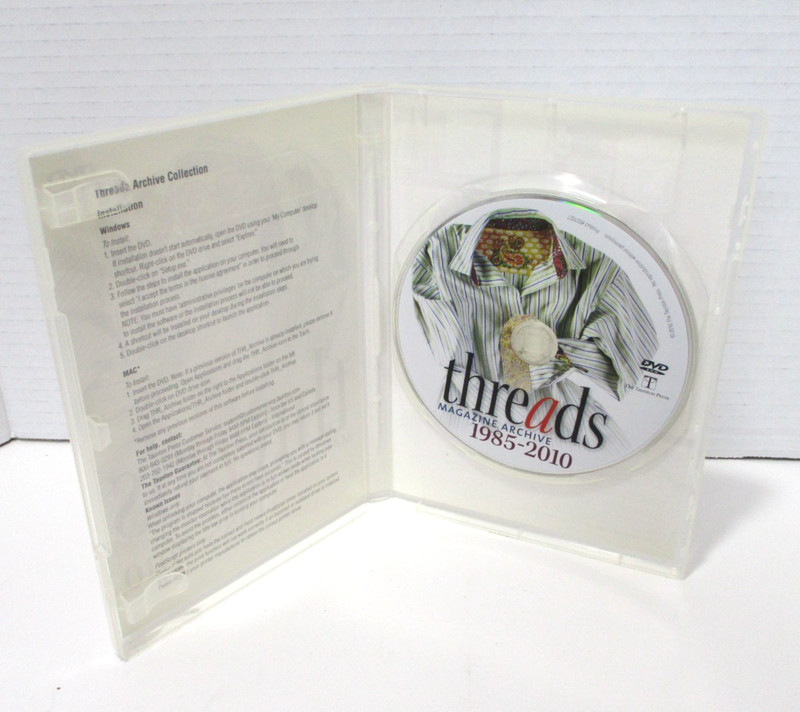 Threads Magazine Archive 1985-2010, Annuals 2011 & 2012 Issues 1-164 DVD-ROM gallery