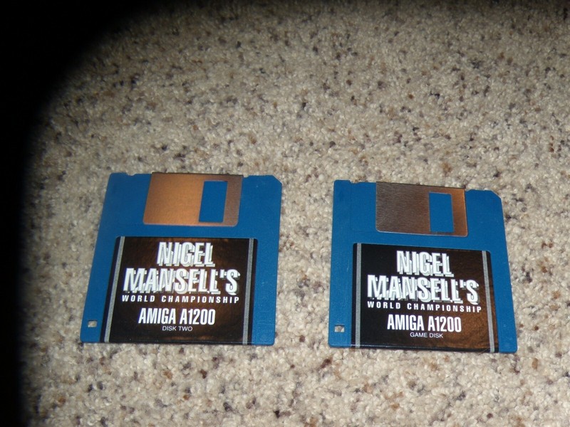 Nigel Mansell’s World Championship Commodore Amiga A1200 Game