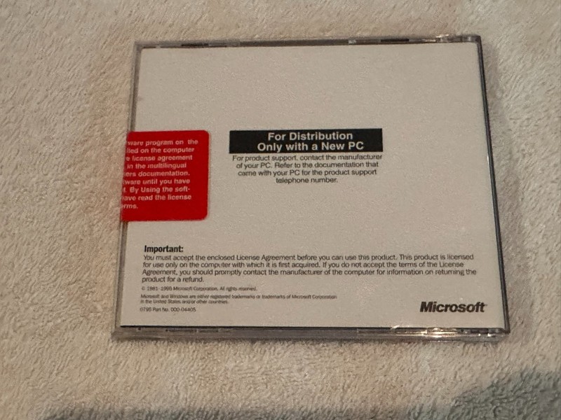 Windows 95 Companion Disc CD 1995 VTG Software gallery
