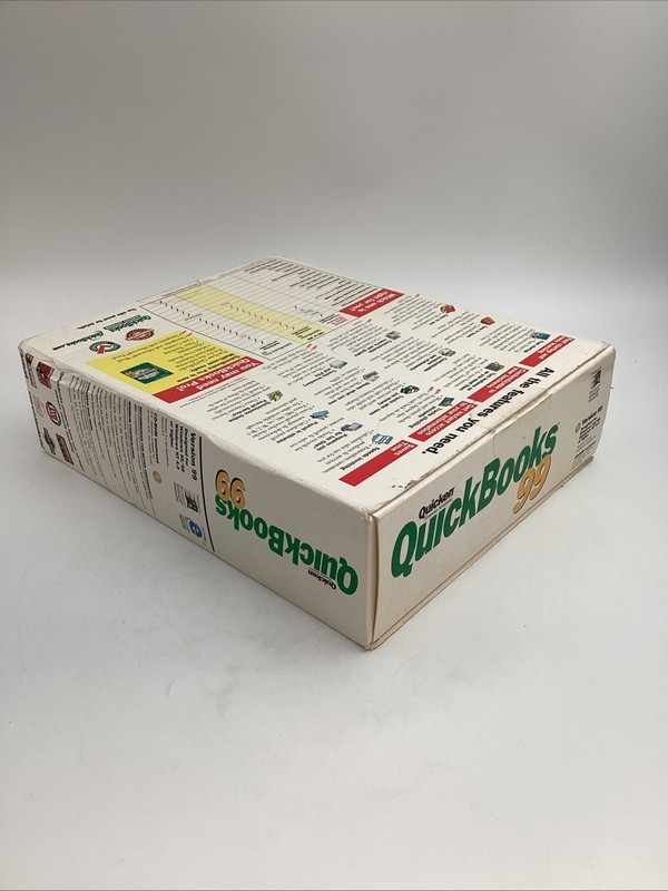Quicken Financial Solutions Intuit QuickBooks 99 Accounting Software Windows gallery