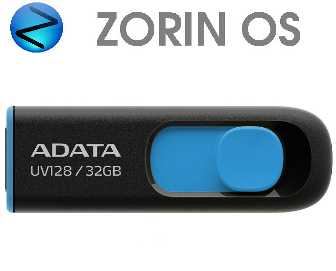Zorin OS 17 CORE 64 Bt On a FAST 32 Gb Usb Drive Linux Bootable Live / Install