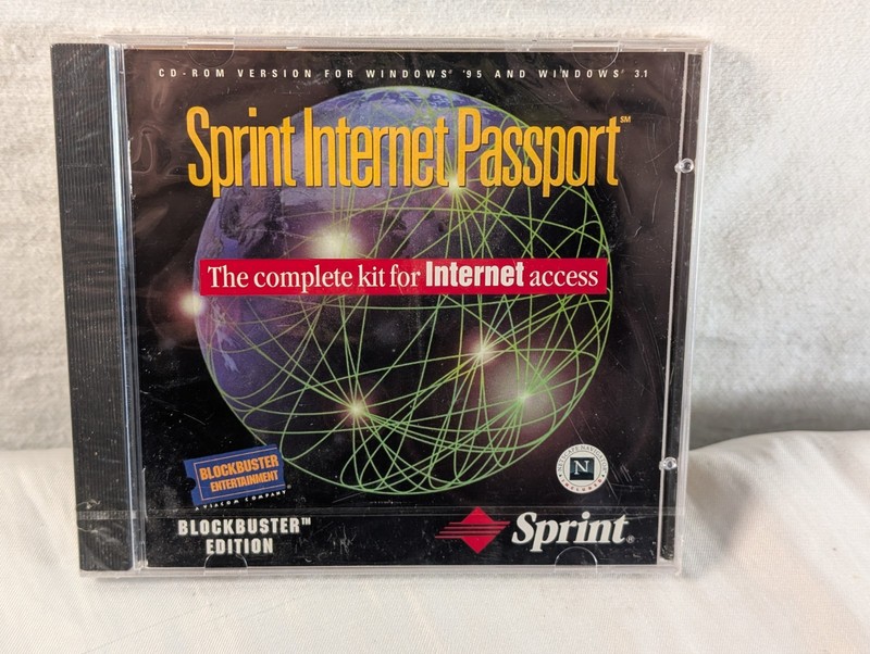Sprint Internet Passport Complete Kit for Internet Access Blockbuster Edition