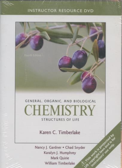 Chemistry Structures Of Life: Instructor Resource 4th Ed PC DVD teach NEW SEALED