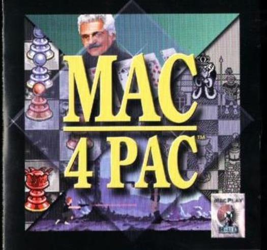 Mac 4 Pac CD Battle Chess, Omar Sharif on Bridge, Out of This World, CheckMate