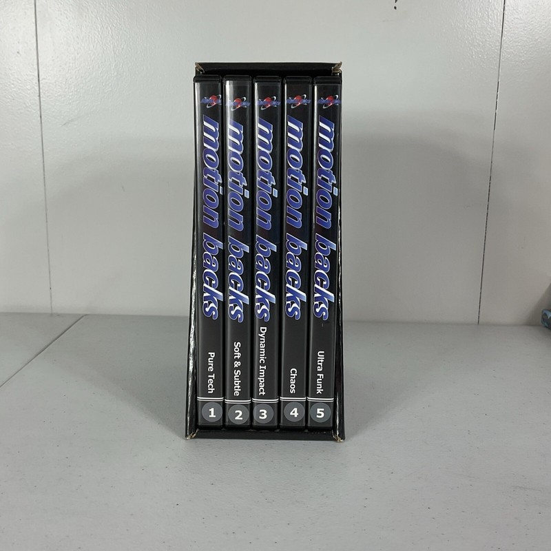 MotionBacks 1 2 3 4 5 by Digital Juice - Pure Tech Set of 5 DVDs Boxed Set gallery