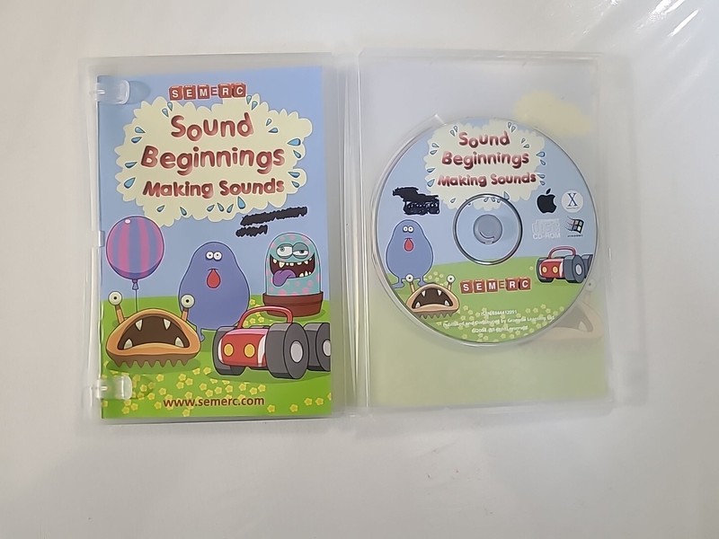 SOUND BEGINNINGS - MAKING SOUNDS PC CD-ROM BY SEMERC, SPEECH, LANGUAGE, WIN/MAC gallery