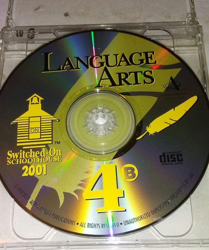 Switched On Schoolhouse 2001 Language Arts & History 4th Grade LOT gallery