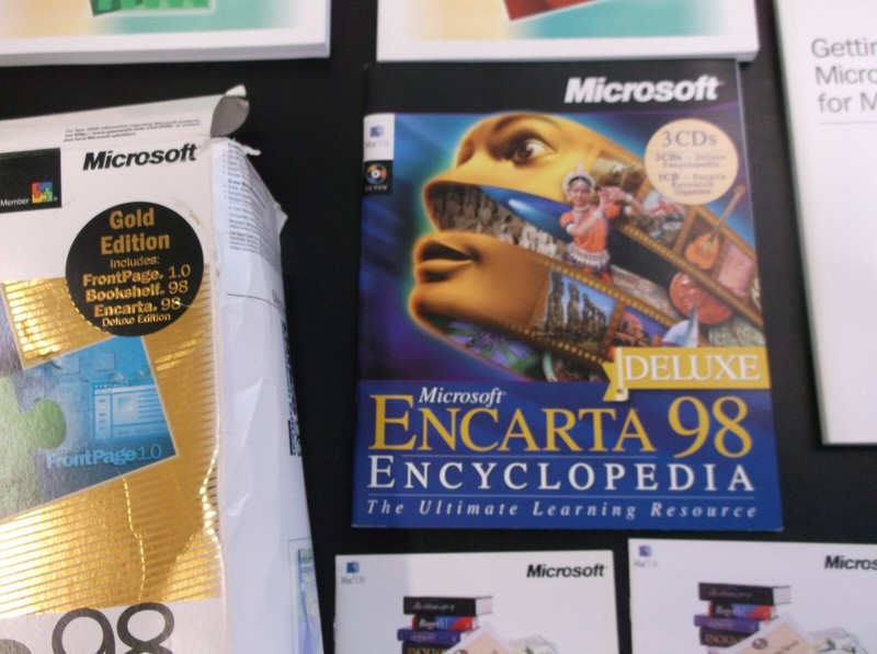 Microsoft Office 98 Gold Macintosh Edition with Box and manuals Mac gallery