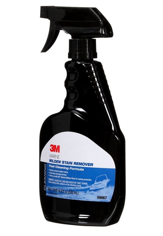 3M 09067 MARINE MILDEW STAIN REMOVER 09; Used To Remove Mildew Stains From Vinyl