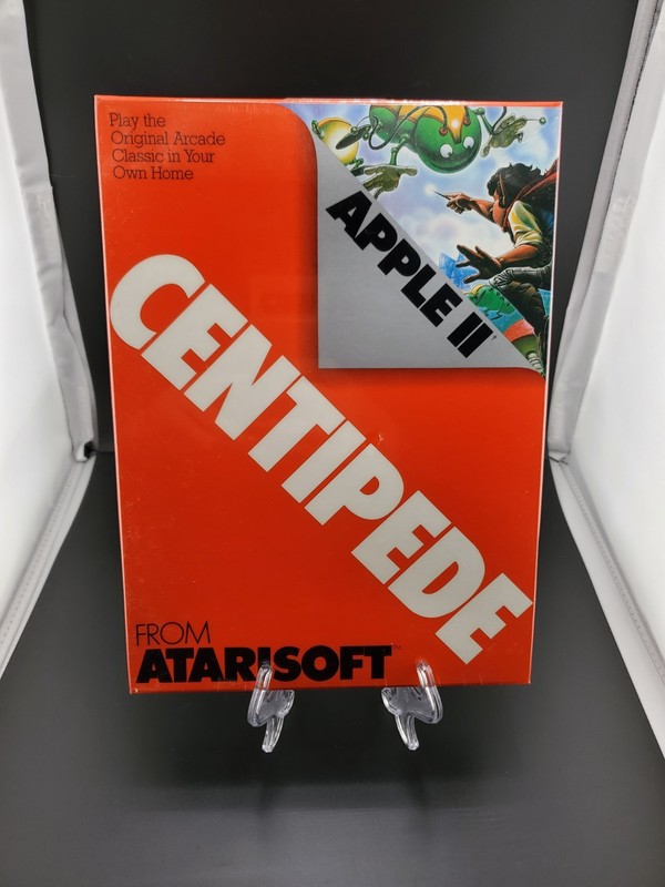 Centipede (Apple II IIe IIc IIgs, 1983) Vintage ATARISOFT Game SEALED