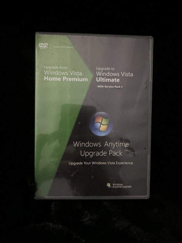 Microsoft Windows Vista UPGRADE ONLY Ultimate 32 Service Pack 1 w/ key