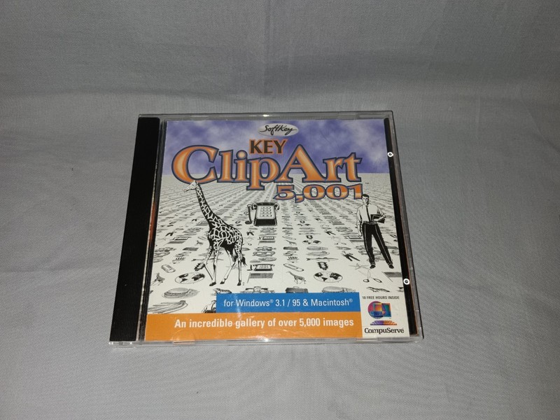 Lot Of 2 Clip Art Cds, Softkey ClipArt 5,001 And Galaxy Of Home Office Help gallery