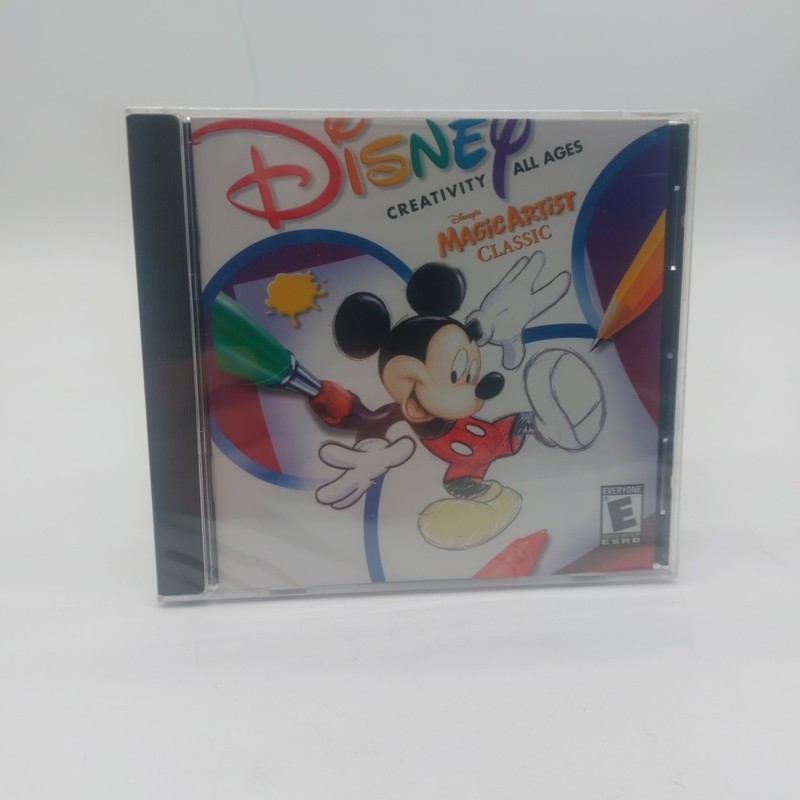 VTG Disney Creativity: Magic Artist Classic (PC, 1997, Windows/ Mac) SEALED New