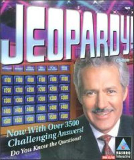 Jeopardy PC CD family trivia questions know answers computer TV game show! 1998