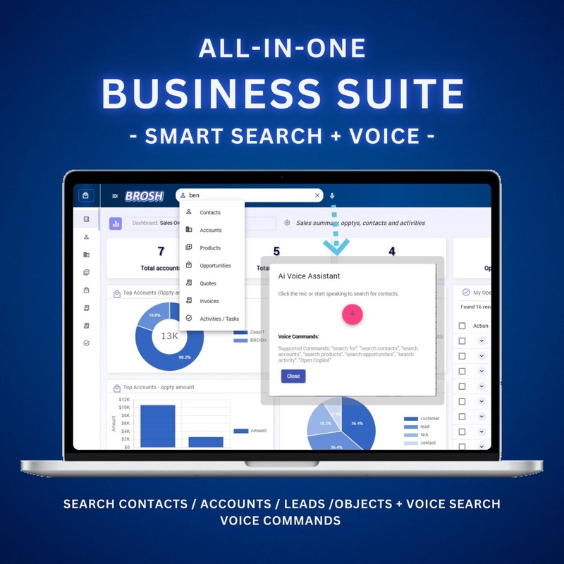 LIFETIME DEAL: CRM and marketing automation, E-Signature, Mass email+sms - BROSH gallery