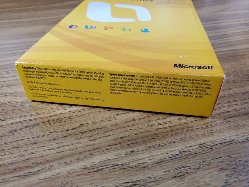 Microsoft Office 2008 Home and Student Edition for Mac with 3 Product Keys gallery